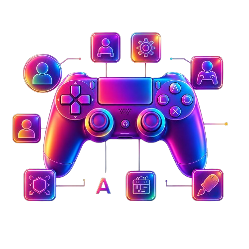 Game controller with development features by Rextech Studios